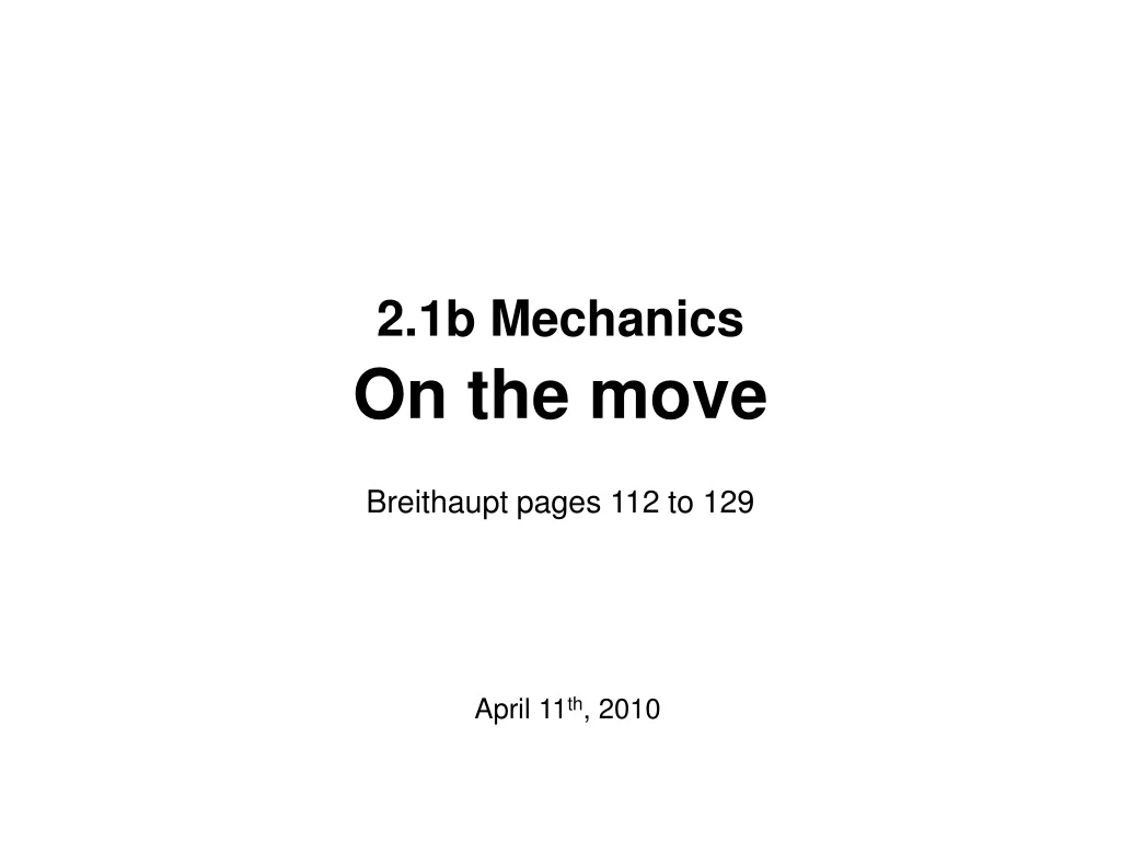 2 1b mechanics on the move n.