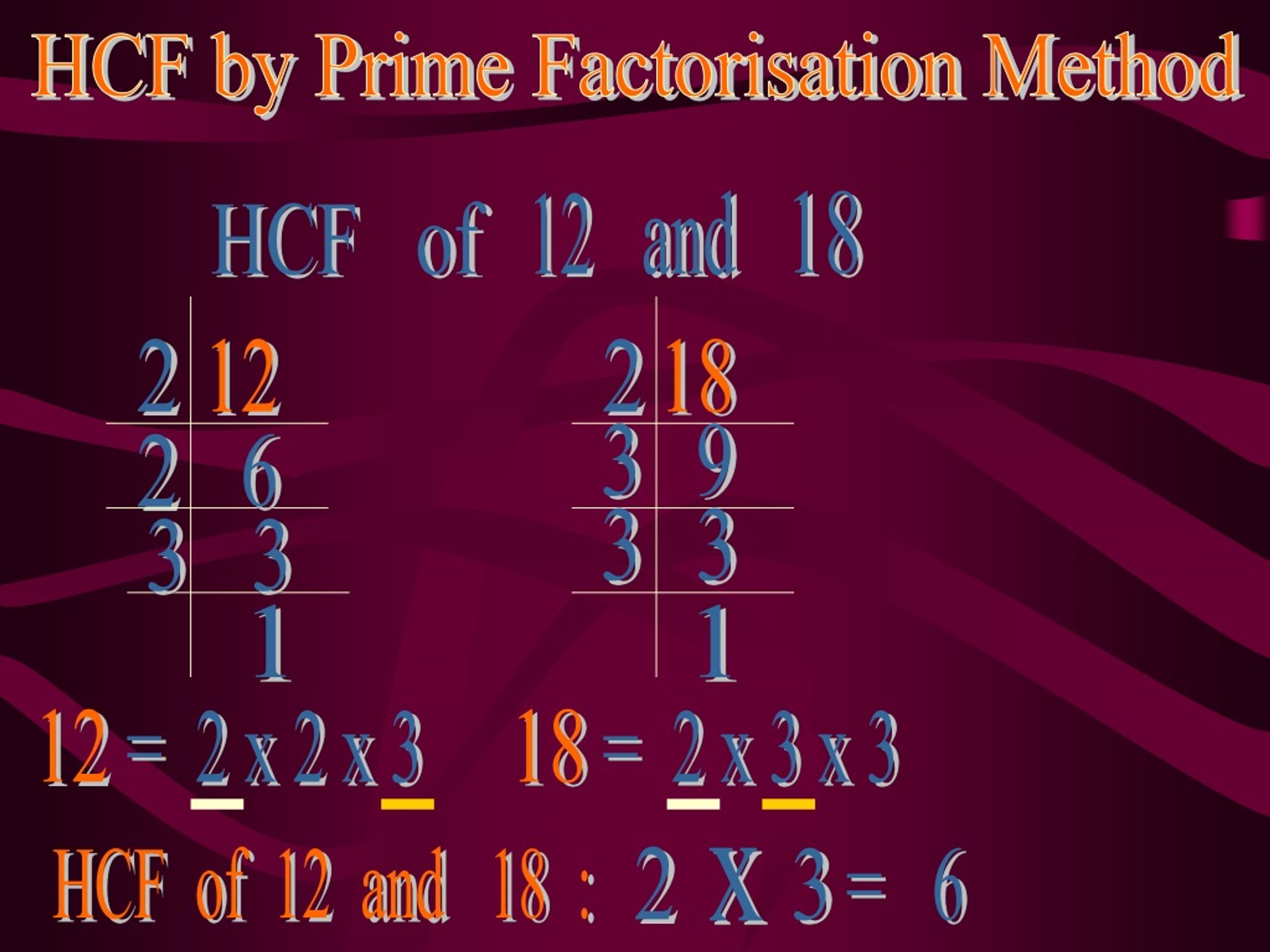 PPT - HIGHEST COMMON FACTOR PowerPoint Presentation, free download - ID ...