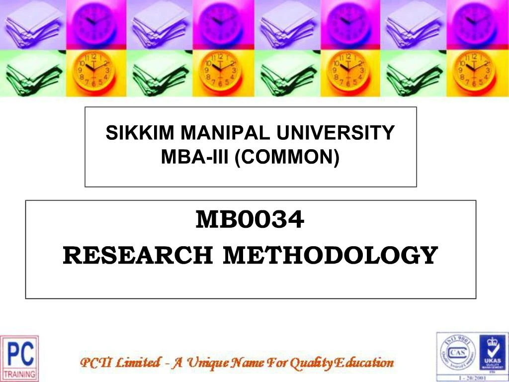 PPT - SIKKIM MANIPAL UNIVERSITY MBA-III COMMON PowerPoint Presentation ...