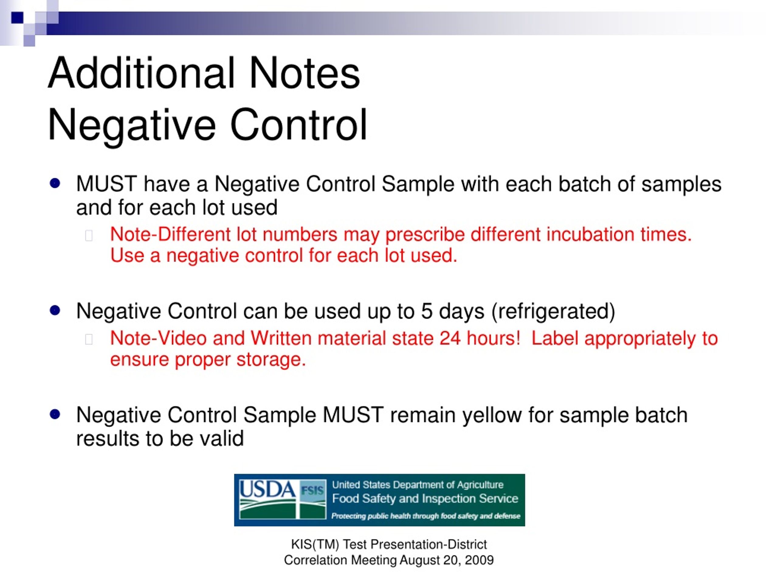 Negative Control Fashood