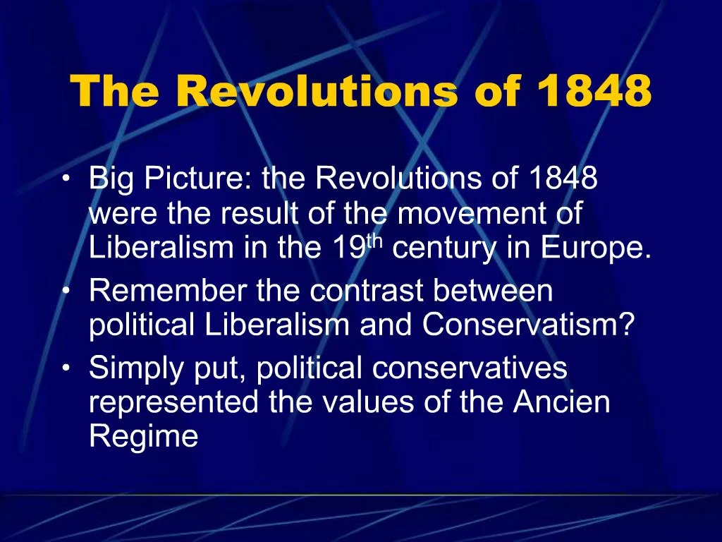 PPT The Revolutions Of 1848 PowerPoint Presentation Free Download   Slide1 N 