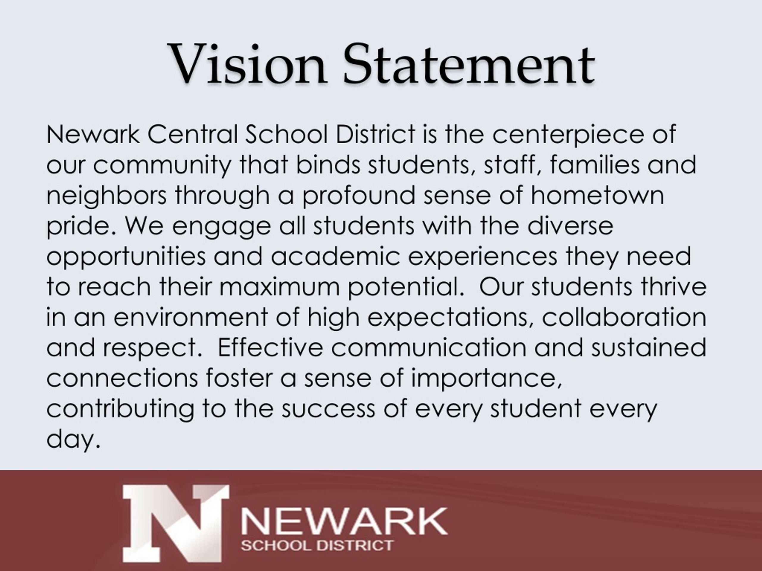 PPT - Newark Central School District Board of Education January 4, 2017 ...