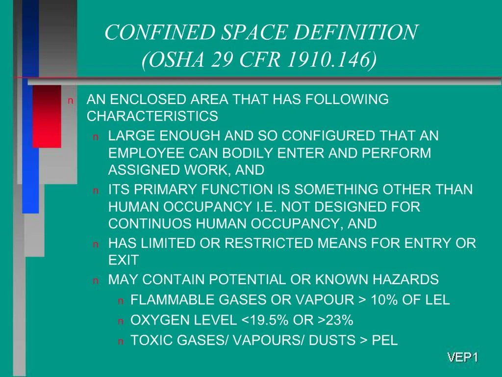 Osha 29 Cfr 1910.146