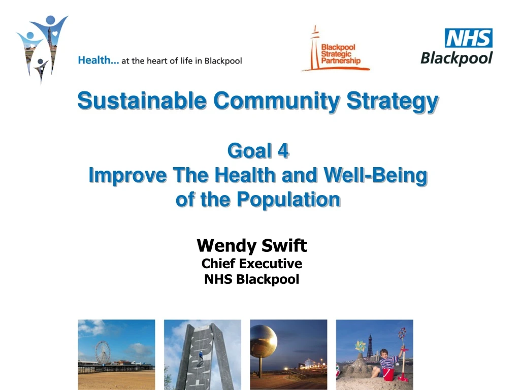 sustainable community strategy goal 4 improve the health and well being of the population n.