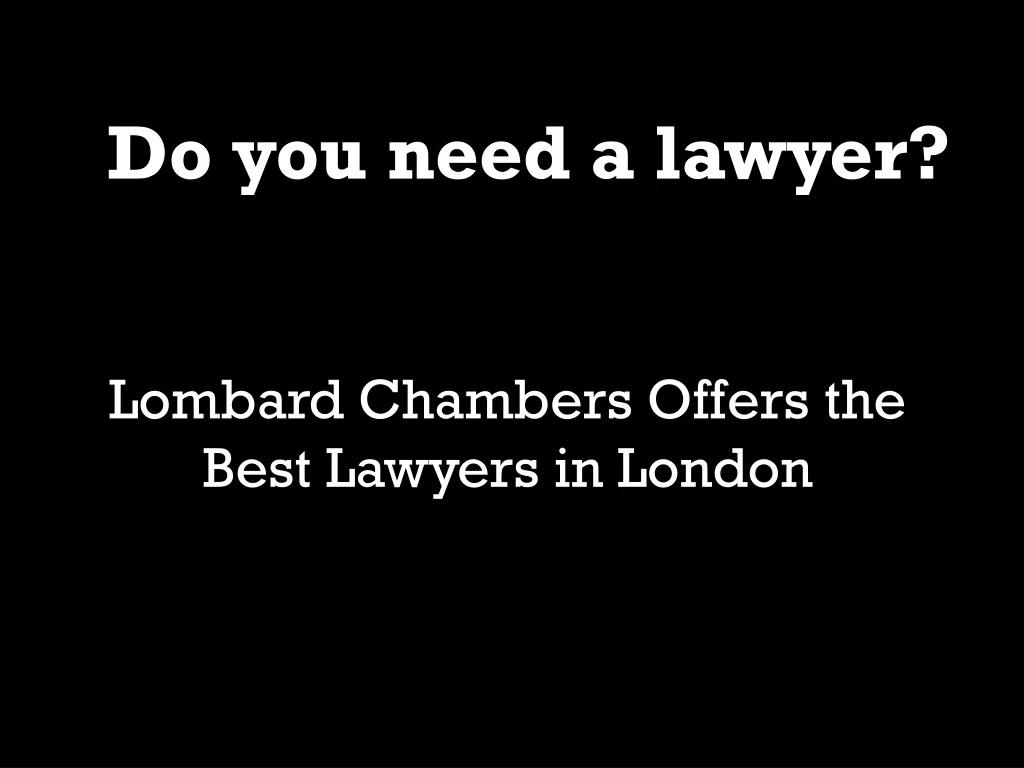 PPT Barristers London PowerPoint Presentation, free download ID338117