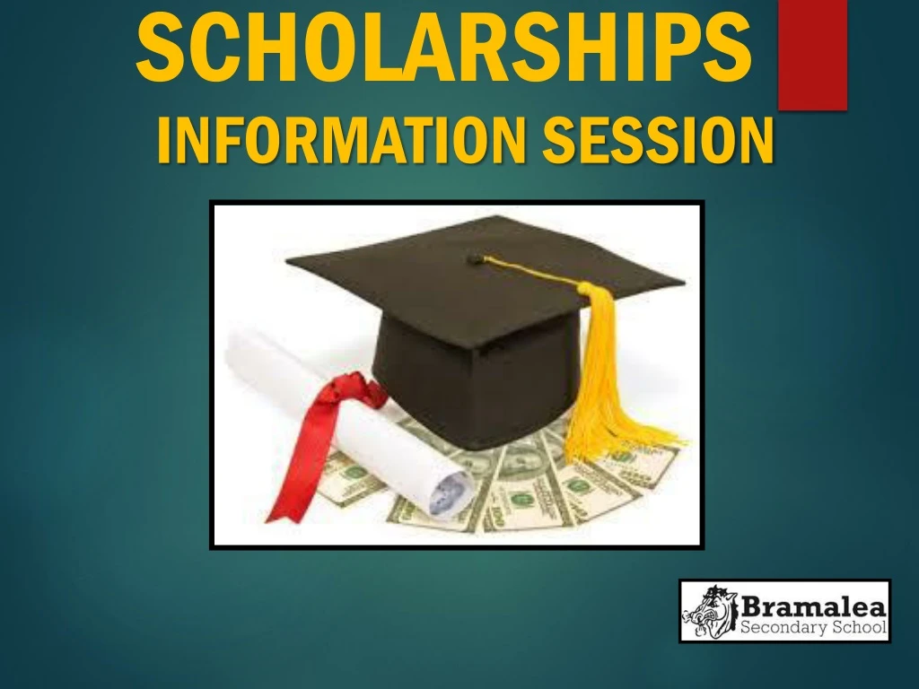 PPT SCHOLARSHIPS PowerPoint Presentation free download ID:345903