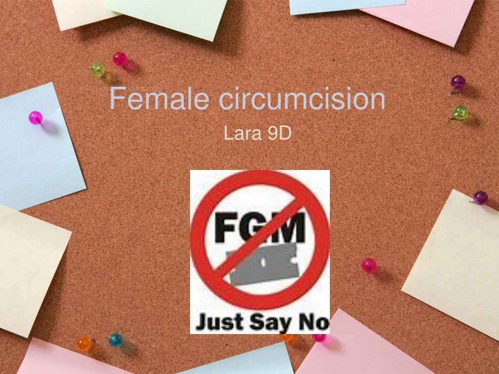 female circumcision n.