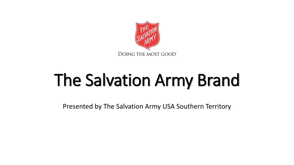 the salvation army brand n.