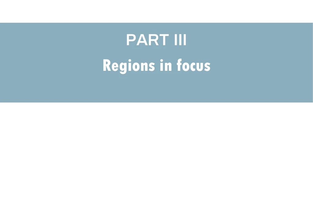 part iii regions in focus n.