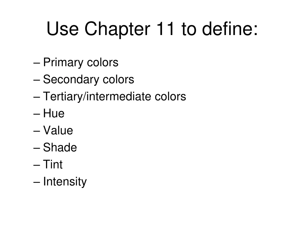 use chapter 11 to define n.