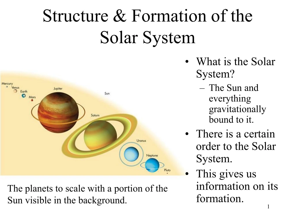 PPT - Structure & Formation of the Solar System PowerPoint Presentation