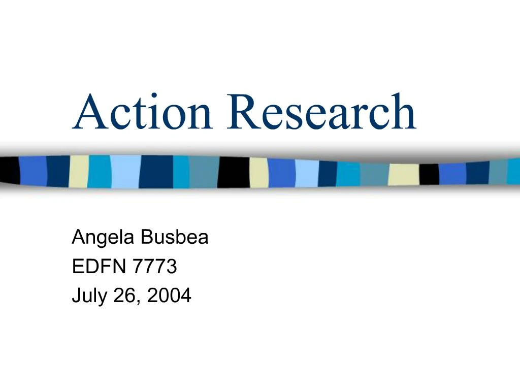 action research hypothesis slideshare