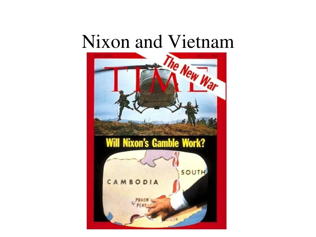 nixon and vietnam n.