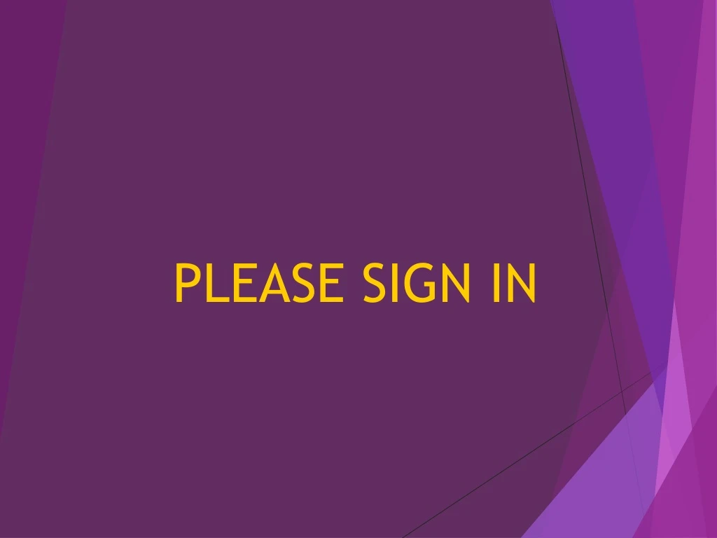 please sign in n.