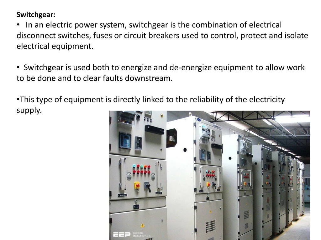 PPT Switchgear PowerPoint Presentation, free download ID353085