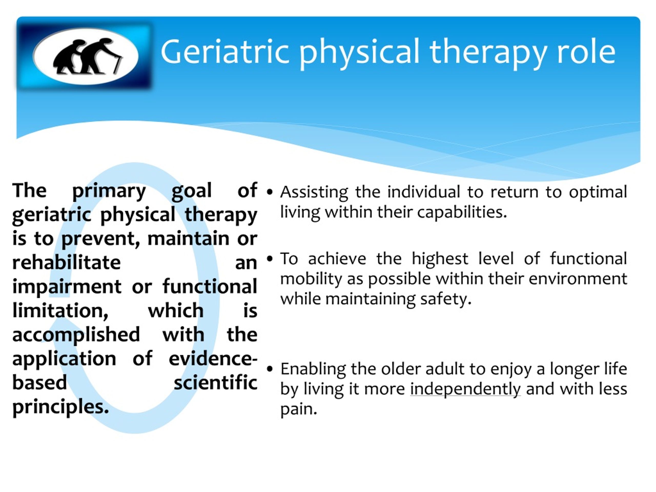 PPT Introduction in the principle of geriatric rehabilitation PowerPoint Presentation ID:355089