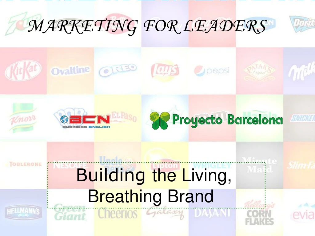 marketing for leaders n.