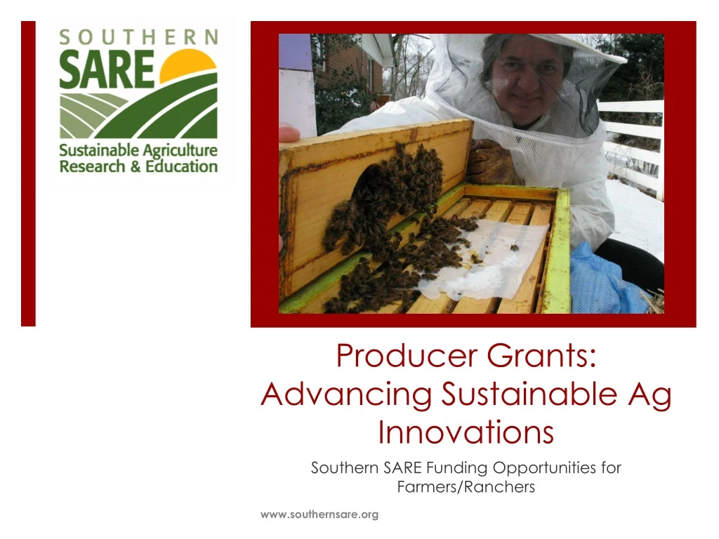 producer grants advancing sustainable ag innovations n.