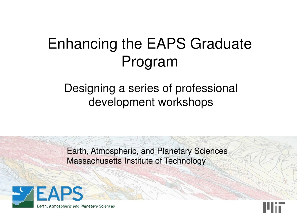 enhancing the eaps graduate program n.