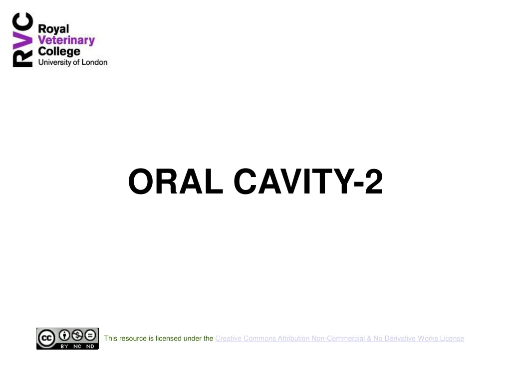 PPT ORAL CAVITY2 PowerPoint Presentation, free download