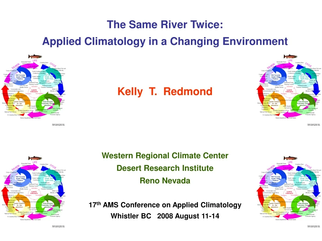 the same river twice applied climatology n.