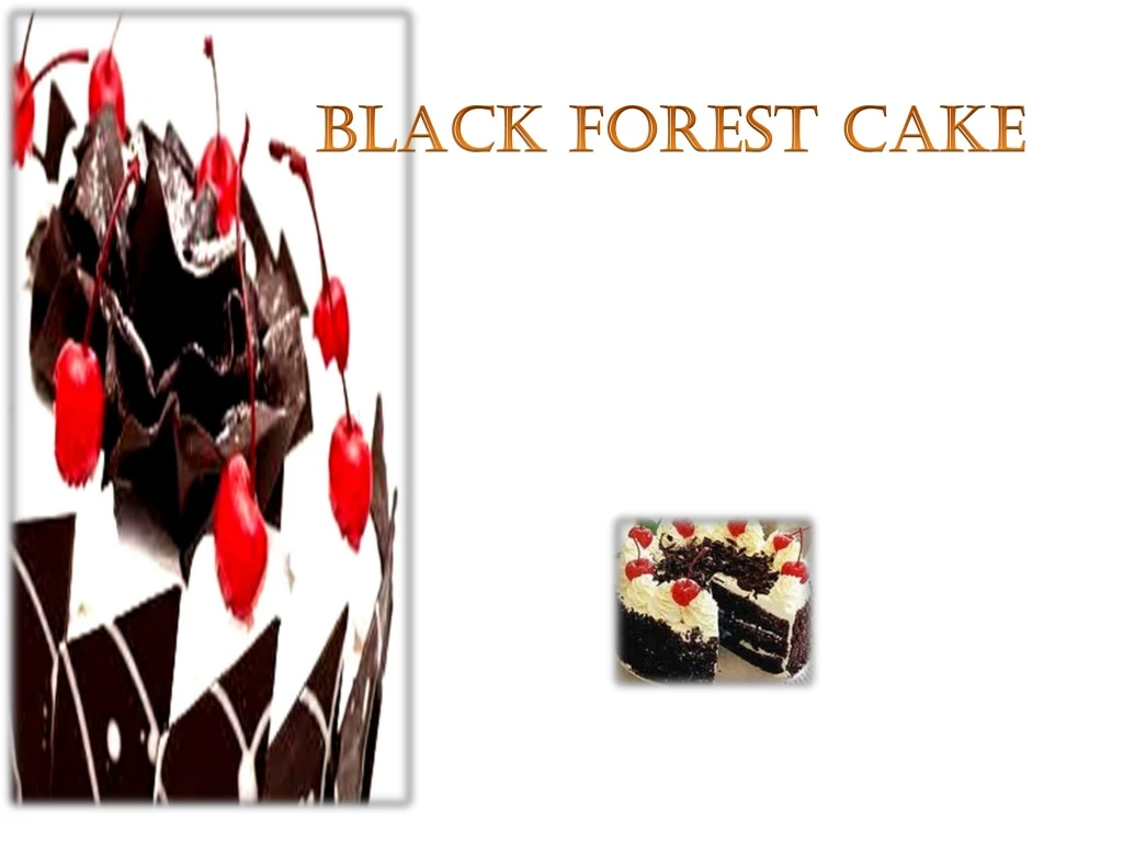 black forest cake n.