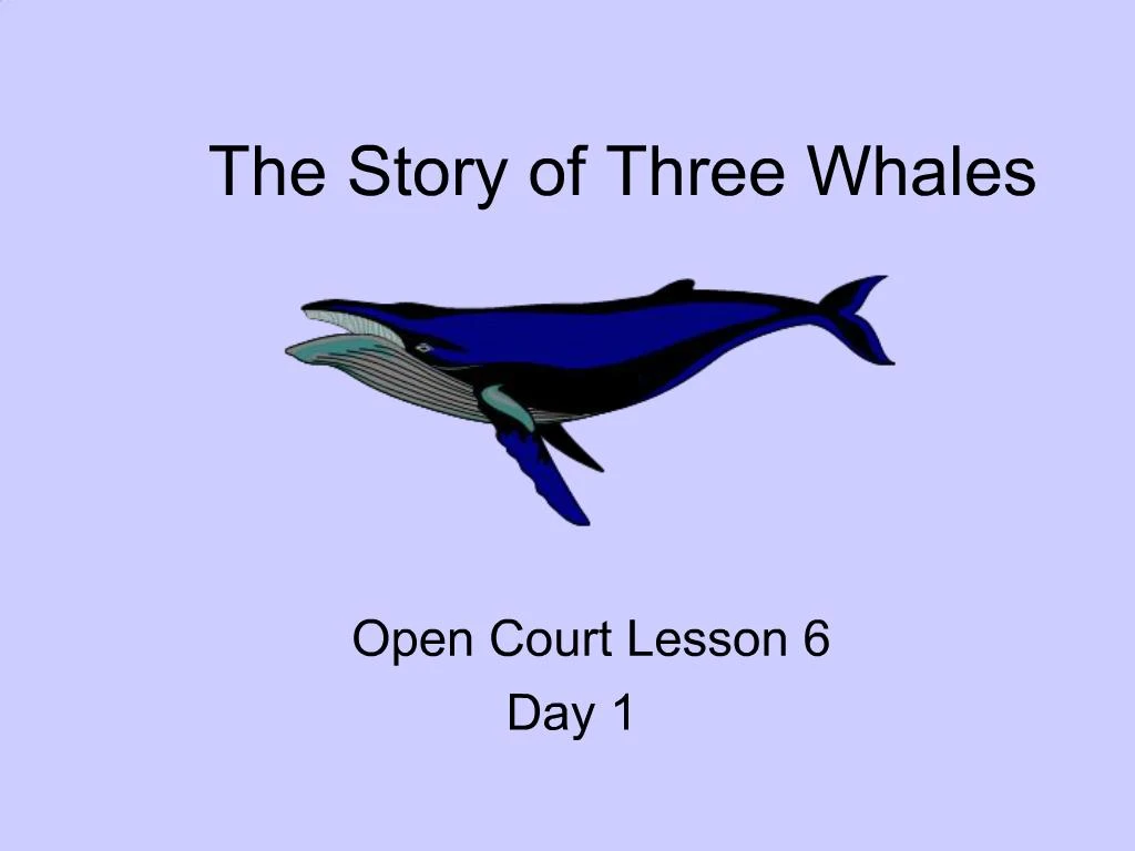 PPT - The Story of Three Whales PowerPoint Presentation, free download ...