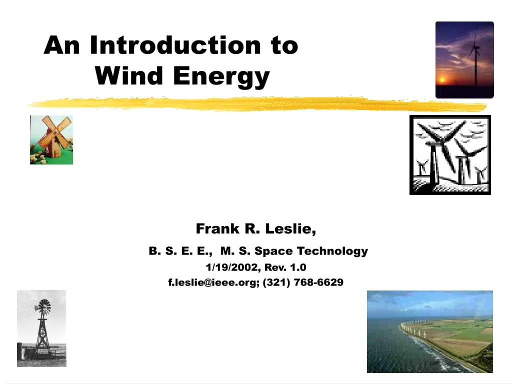 wind energy essay introduction