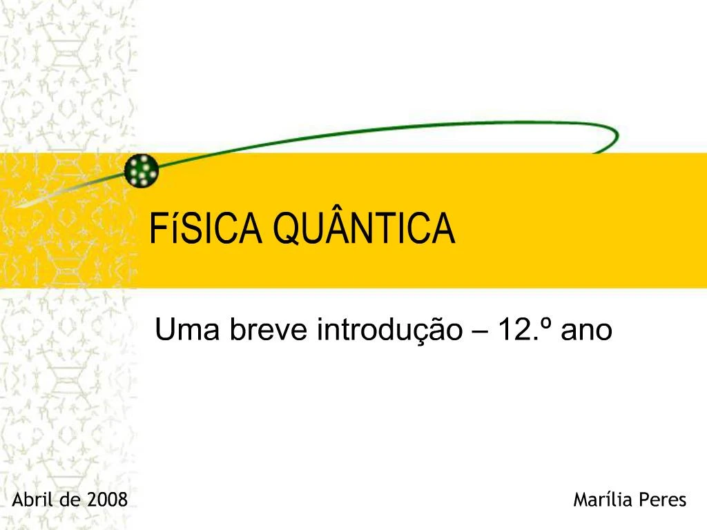 PPT - F SICA QU NTICA PowerPoint Presentation, Free Download - ID:368781