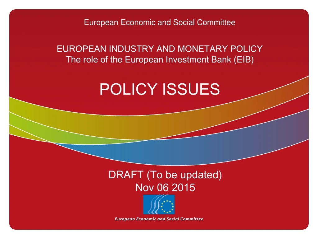 european economic and social committee n.