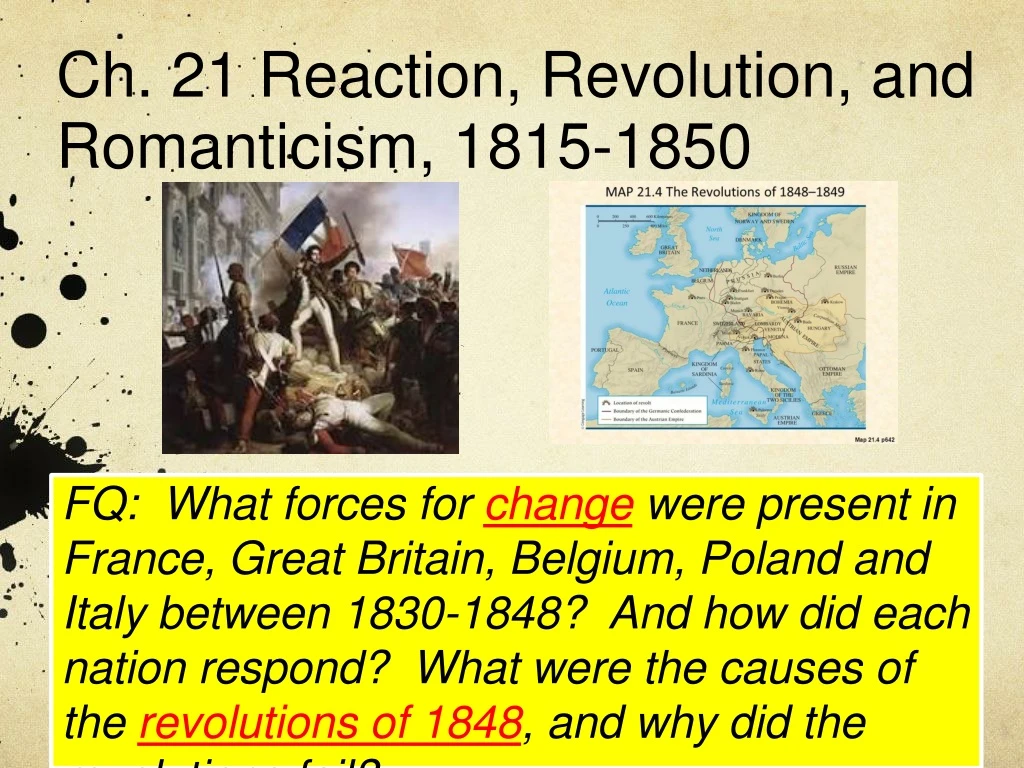 Chapter 21 Reaction Revolution and Romanticism 1815
