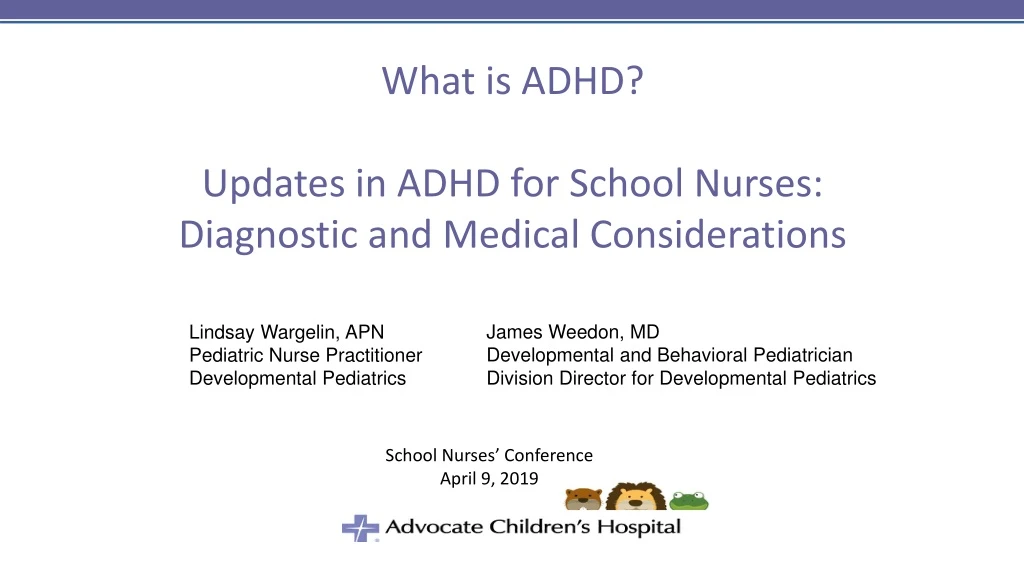 adhd a critical update for educational professionals