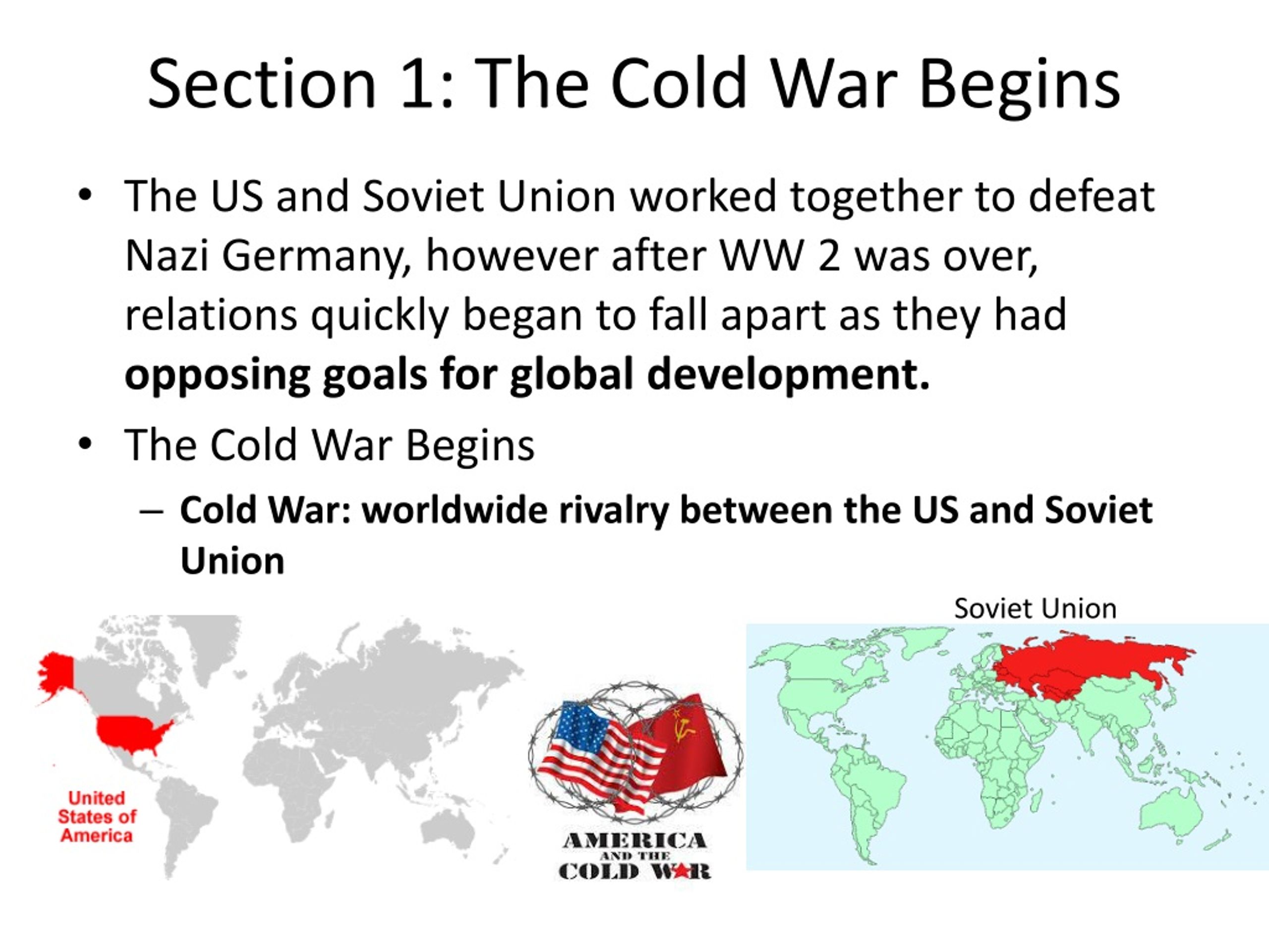 why is the time period from 1947-1991 called the cold war