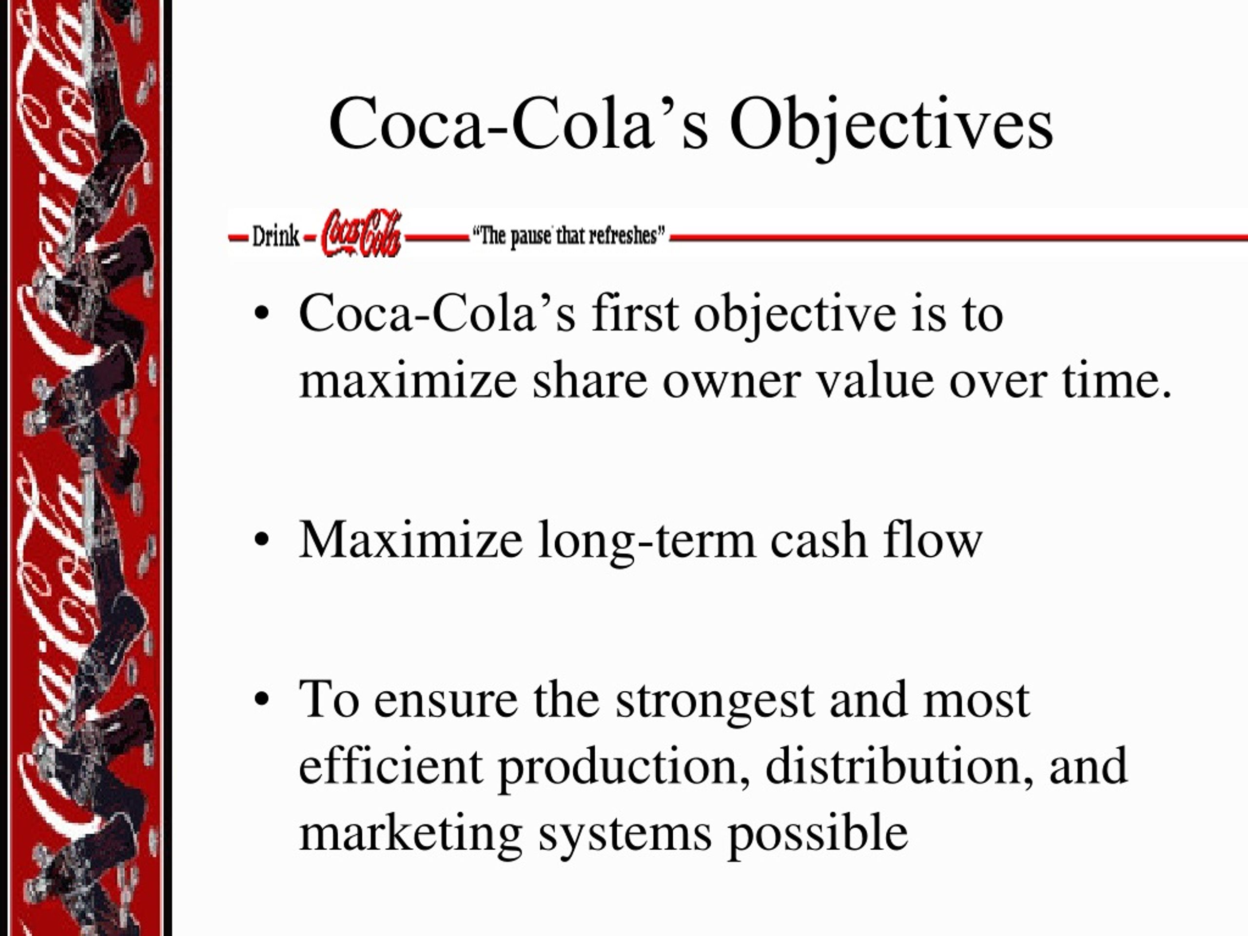 Слова песни кола кола. Кока кола маркетинг. Coca Cola история бренда. Coca Cola History in 5 minutes. Coca-Cola - Market Analysis.