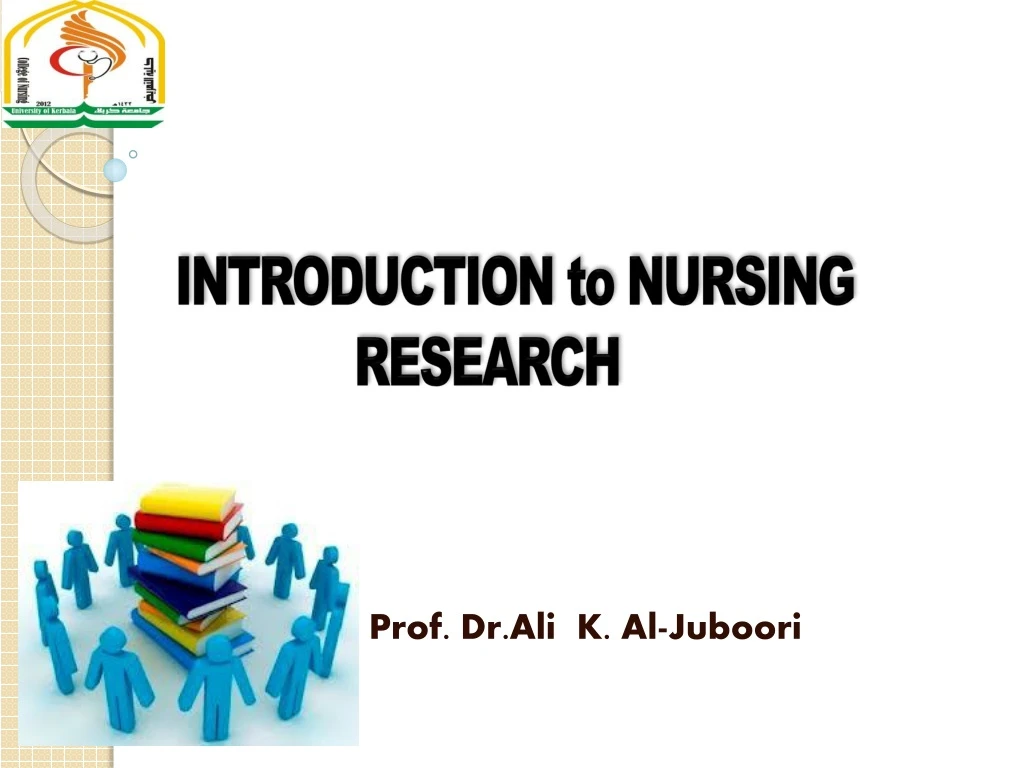 ppt on introduction to nursing research