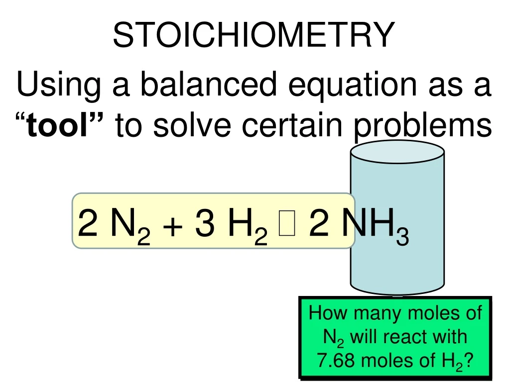 PPT - STOICHIOMETRY PowerPoint Presentation, Free Download - ID:379030