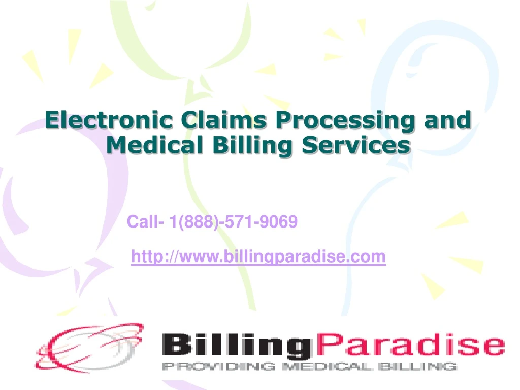 electronic claims processing and medical billing services n.