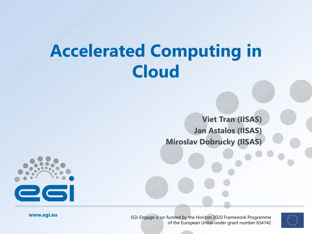 PPT Accelerated Computing in Cloud PowerPoint Presentation, free download ID380124