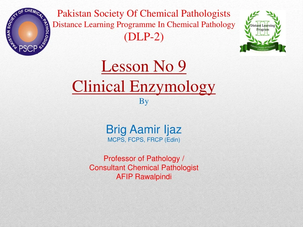 pakistan society of chemical pathologists n.