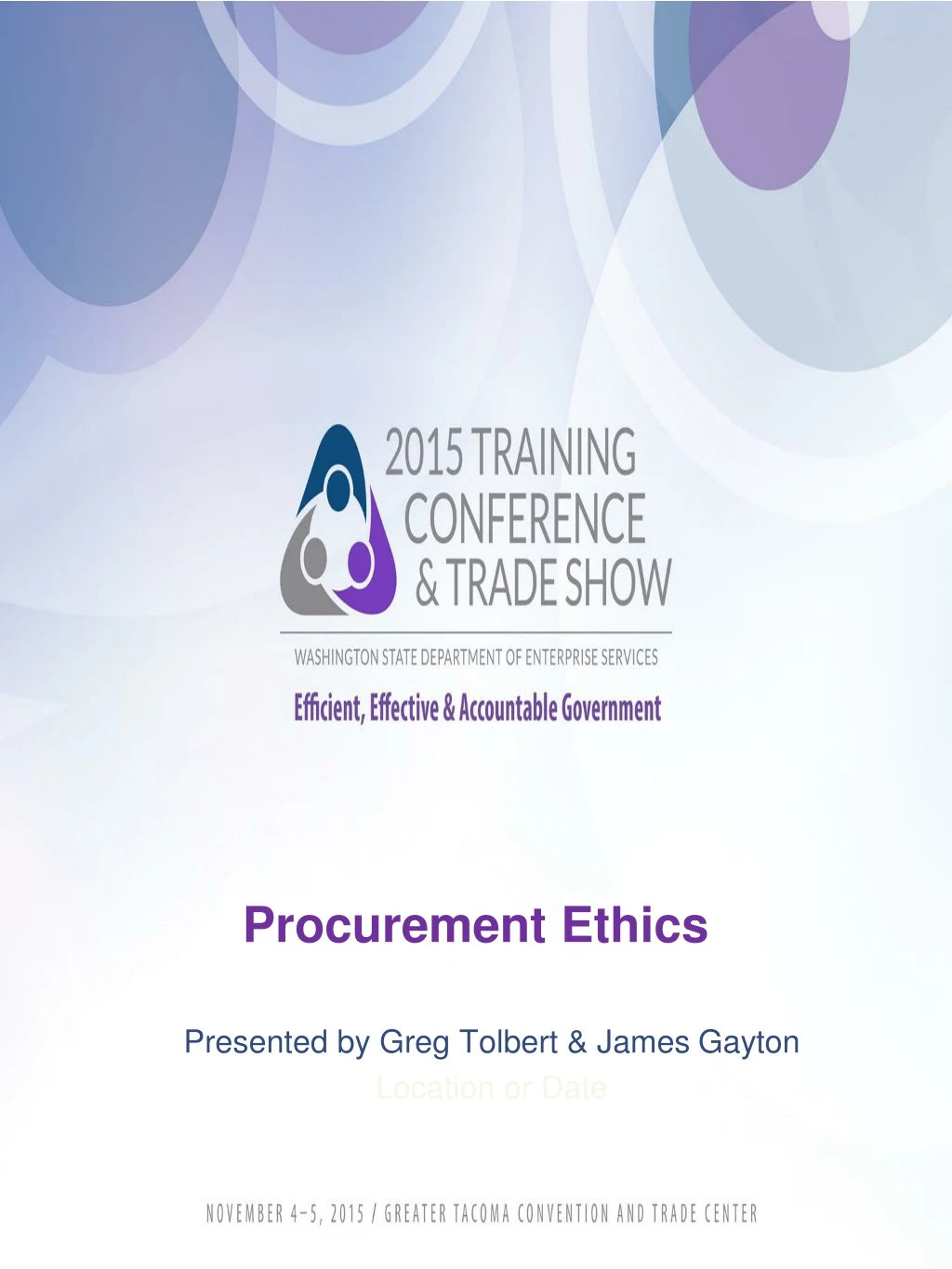 PPT - Procurement Ethics PowerPoint Presentation, free download - ID:383516