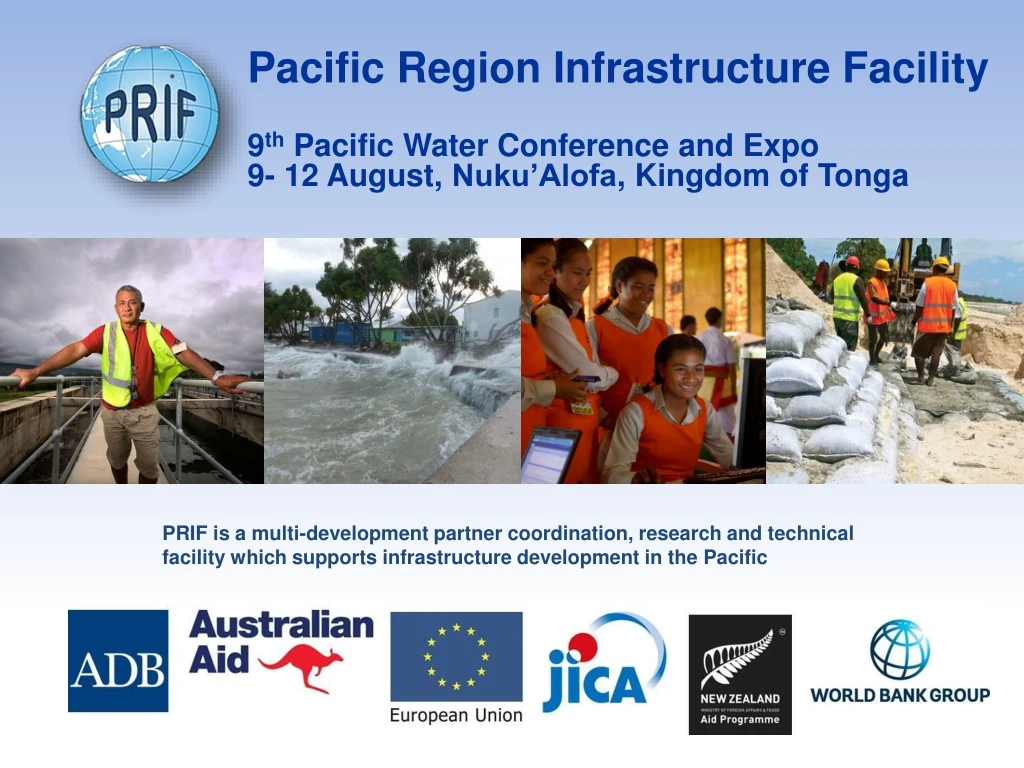 PPT Pacific Region Infrastructure Facility 9 th Pacific Water