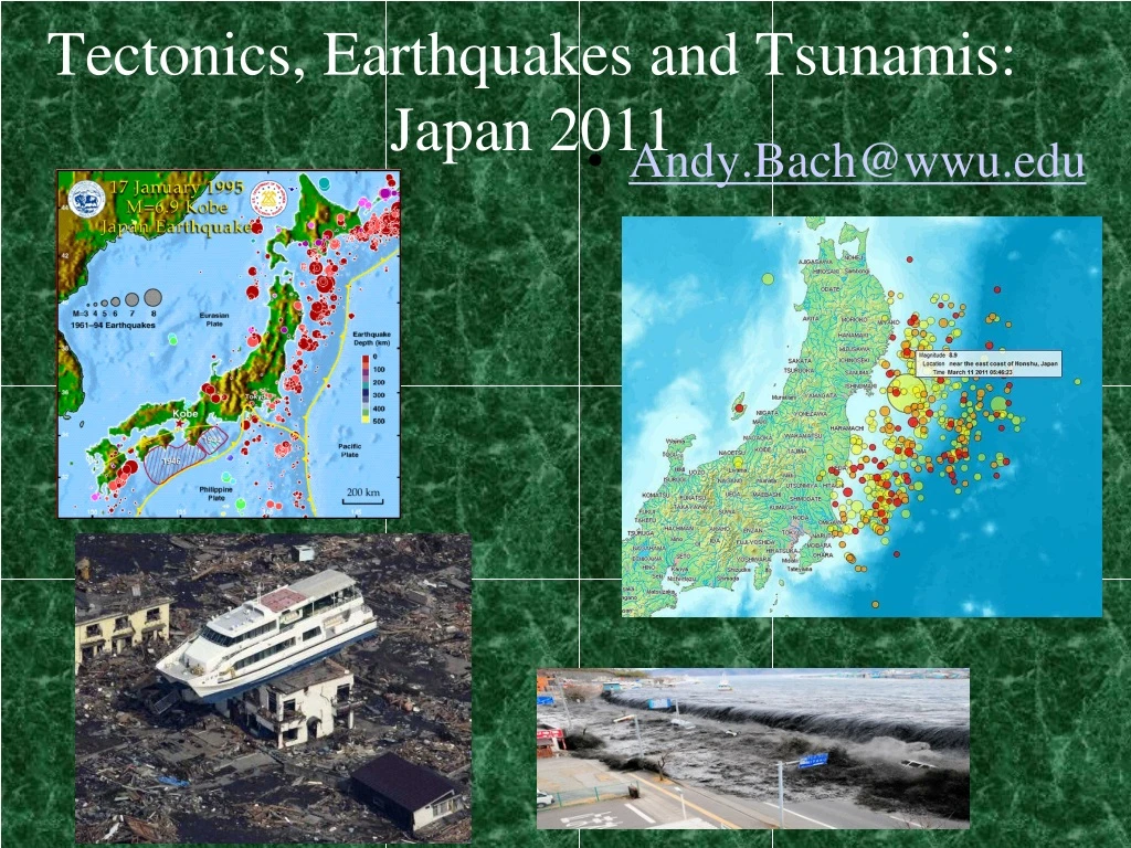 tectonics earthquakes and tsunamis japan 2011 n.