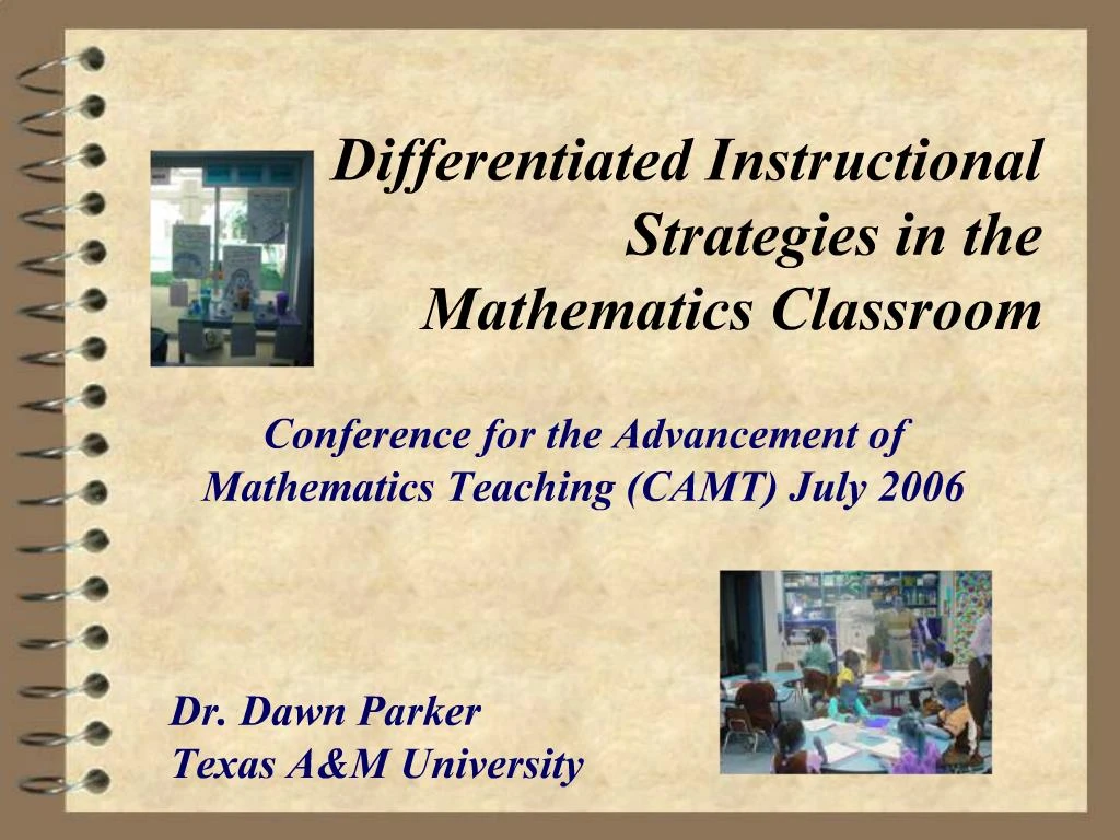 PPT - Differentiated Instructional Strategies In The Mathematics ...