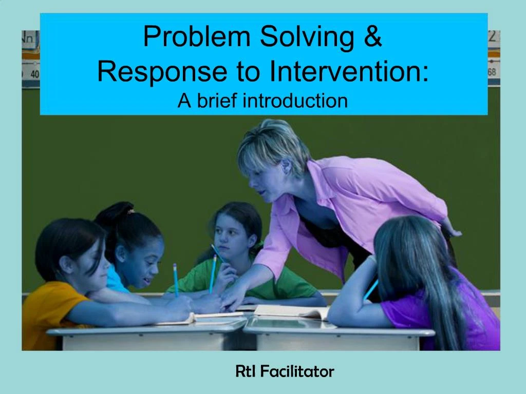 problem solving response to intervention