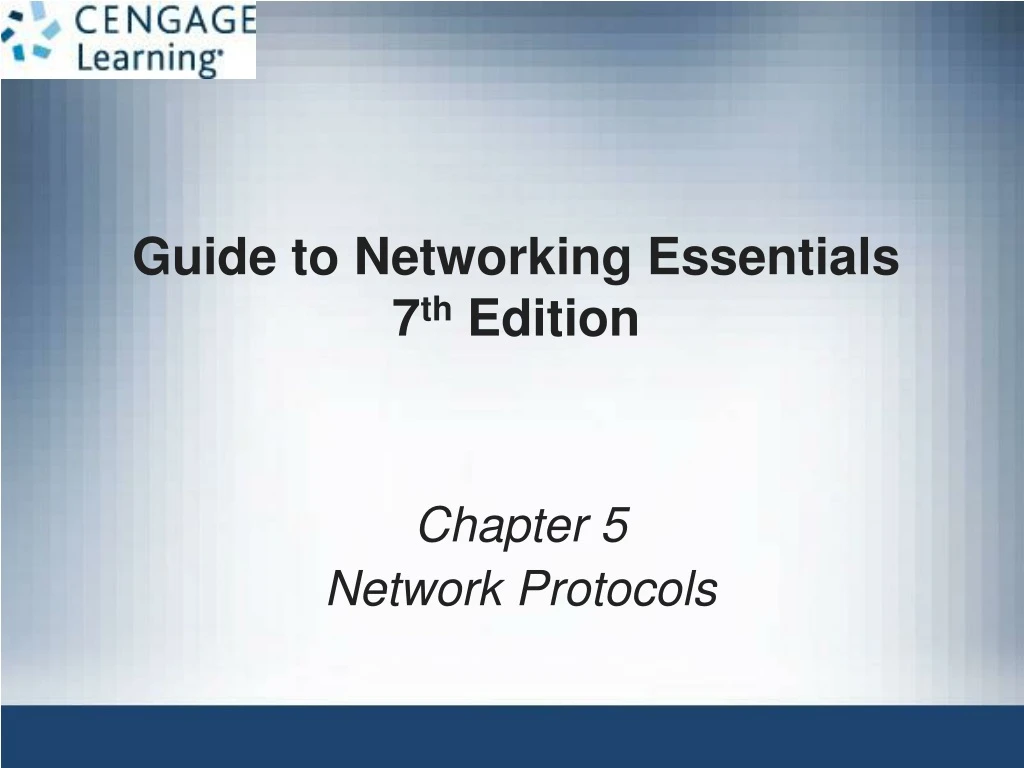 PPT Guide to Networking Essentials 7 th Edition PowerPoint Presentation ID398742