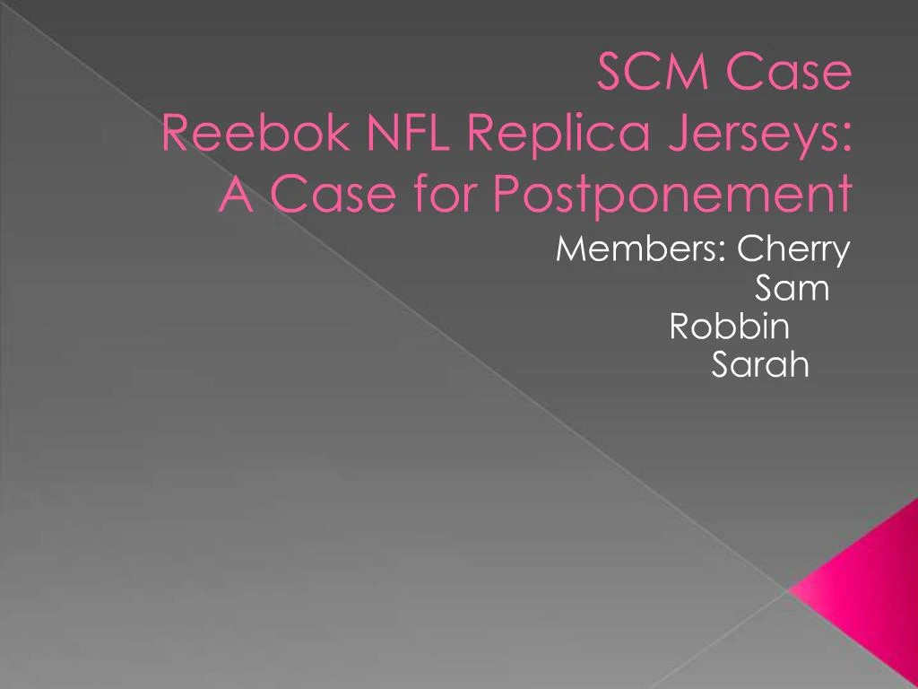 reebok nfl jerseys case study