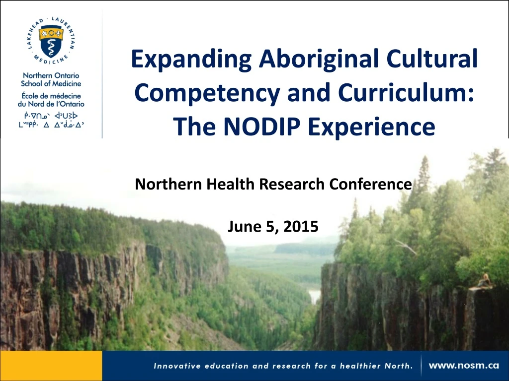 expanding aboriginal cultural competency n.