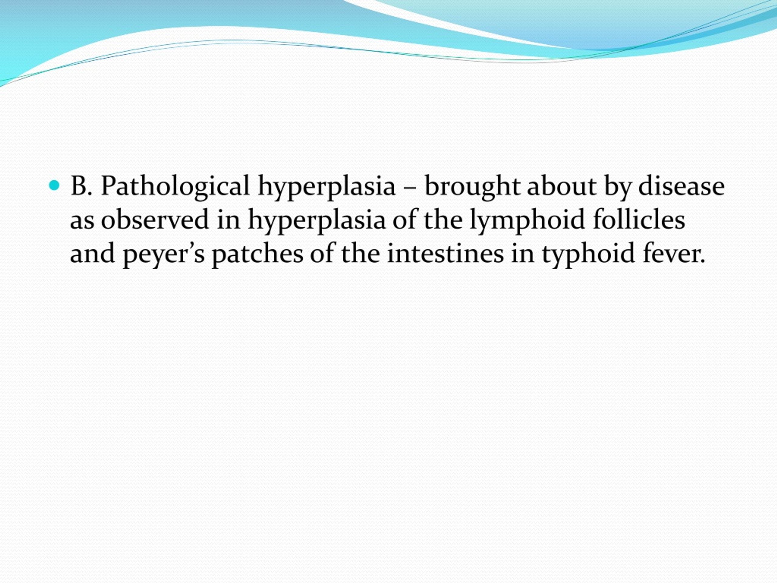 pathological hypertrophy examples