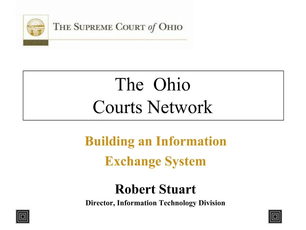 PPT The Ohio Courts Network PowerPoint Presentation, free download