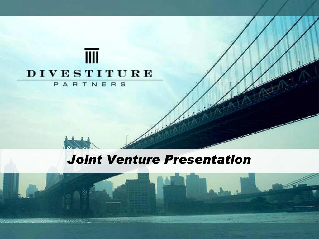 PPT - Joint Venture Presentation PowerPoint Presentation, Free Download ...